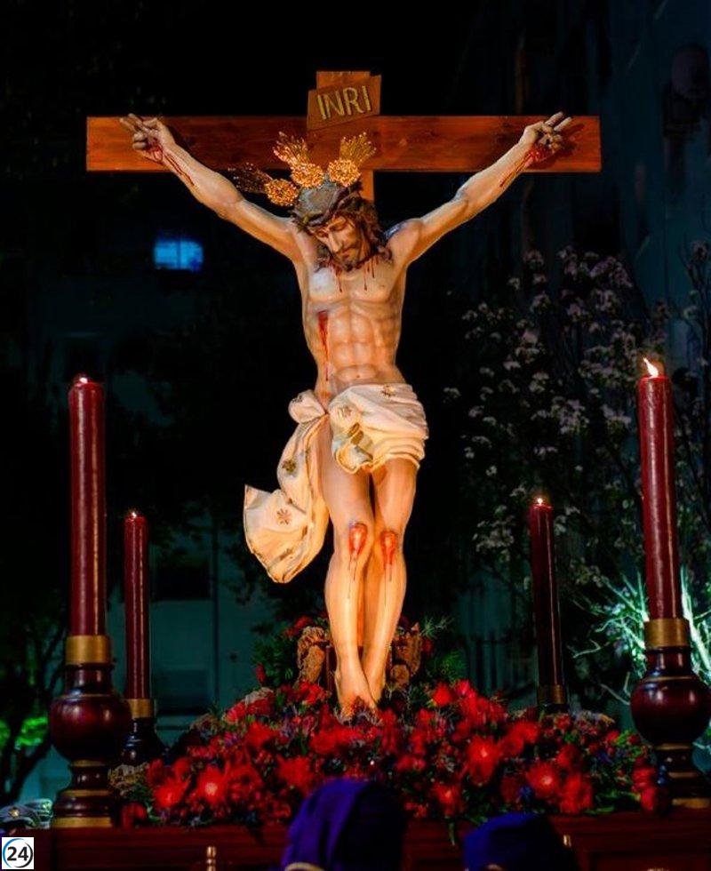 Cristo de la Preciosa Sangre da inicio a las procesiones en Cáceres este Sábado de Pasión.