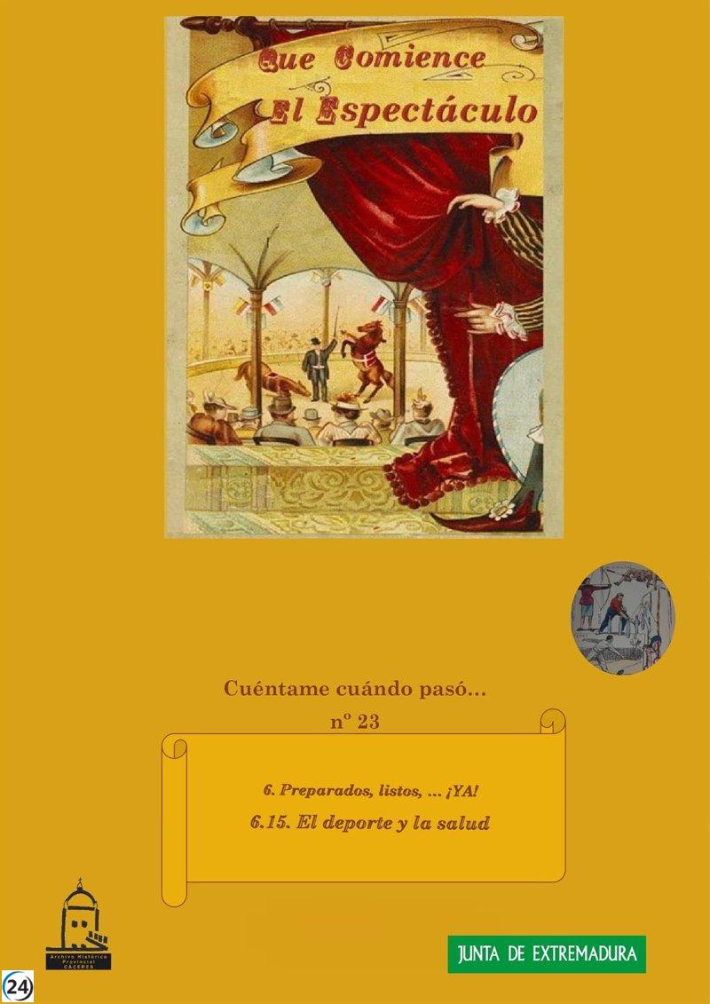 El Archivo Histórico de Cáceres revela la relevancia del deporte como entretenimiento masivo.