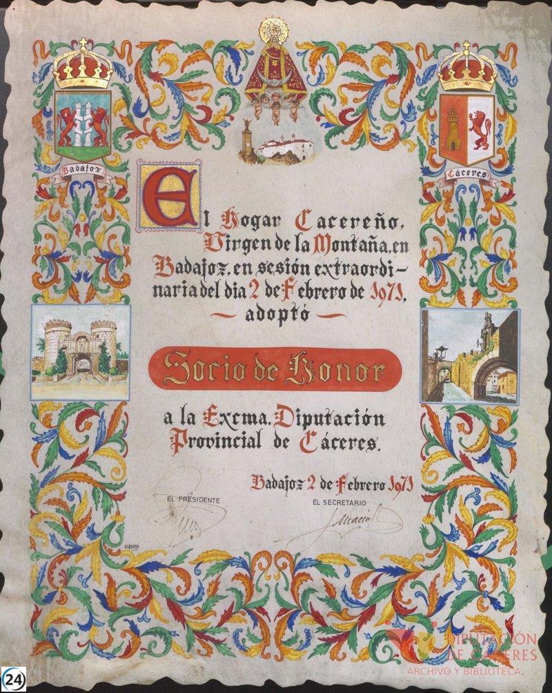 La Diputación de Cáceres presenta una colección de artefactos dedicados a la Virgen de la Montaña.