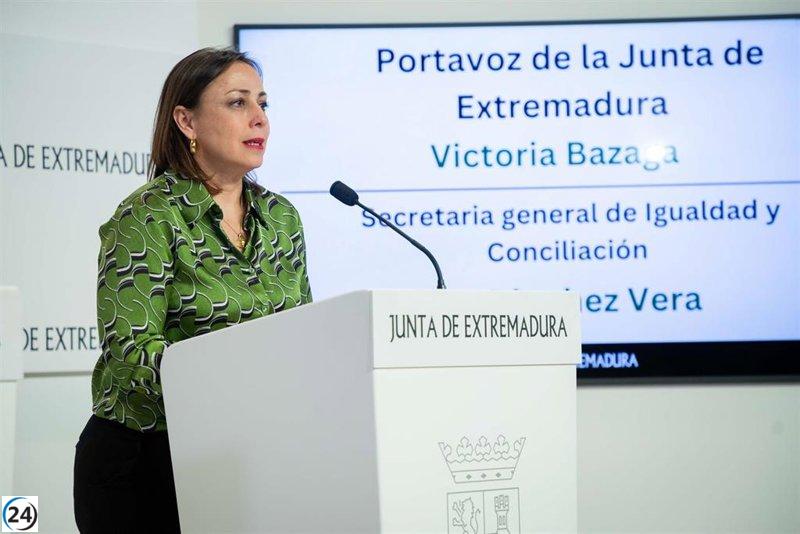 Extremadura invierte 3,3 millones en programas de igualdad y atención a la violencia de género.