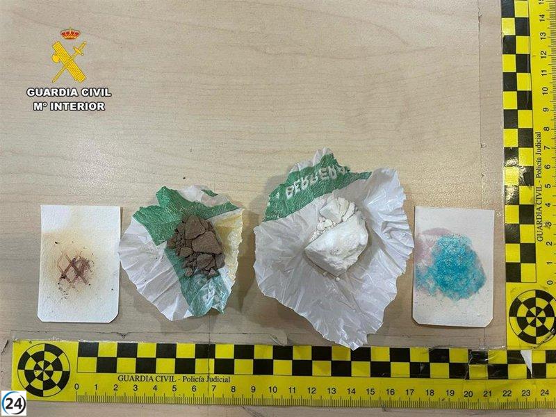 Capturan a pareja implicada en narcotráfico en Navalmoral de la Mata.