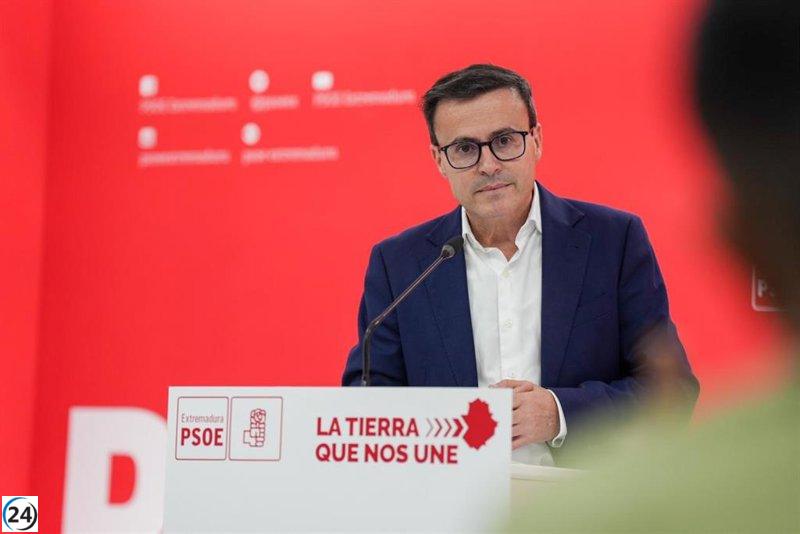 Gallardo asume su rol de diputado en la Asamblea de Extremadura y cuestionará a Guardiola sobre la comunicación.