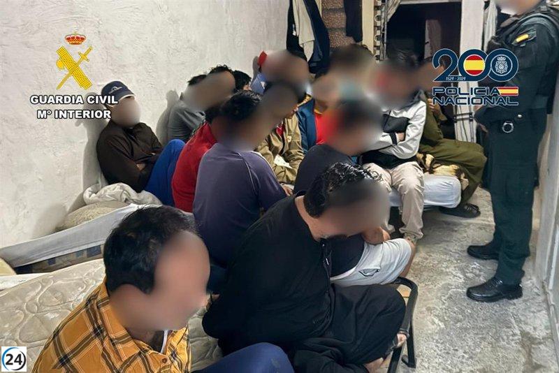 Detenidos por emplear a siete nepalíes en condiciones infrahumanas en Valverde de la Vera.