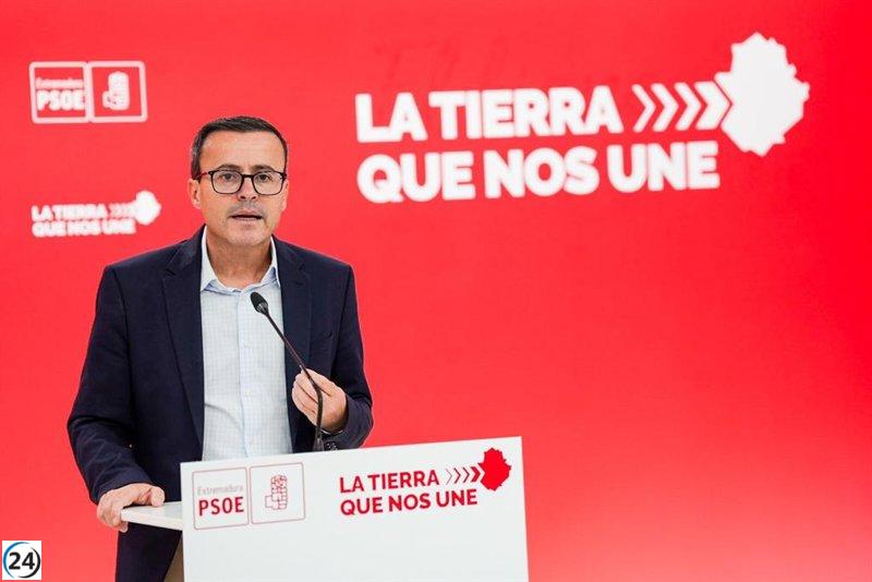 Gallardo: Extremadura vulnerable con Guardiola representando al PP en la Conferencia de Presidentes.