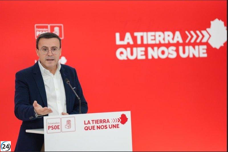 Gallardo expresa su descontento y rechazo ante el caso Cerdán, afirmando que tales acciones no representan al PSOE.