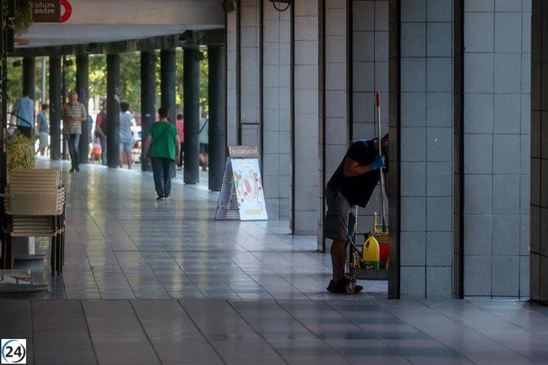 Aumento de 878 trabajadores extranjeros en la Seguridad Social de Extremadura en mayo.