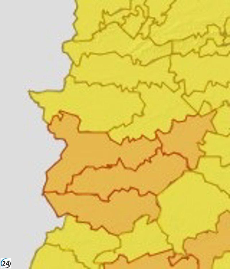 La provincia de Badajoz entra en alerta naranja por calor extremo este martes.