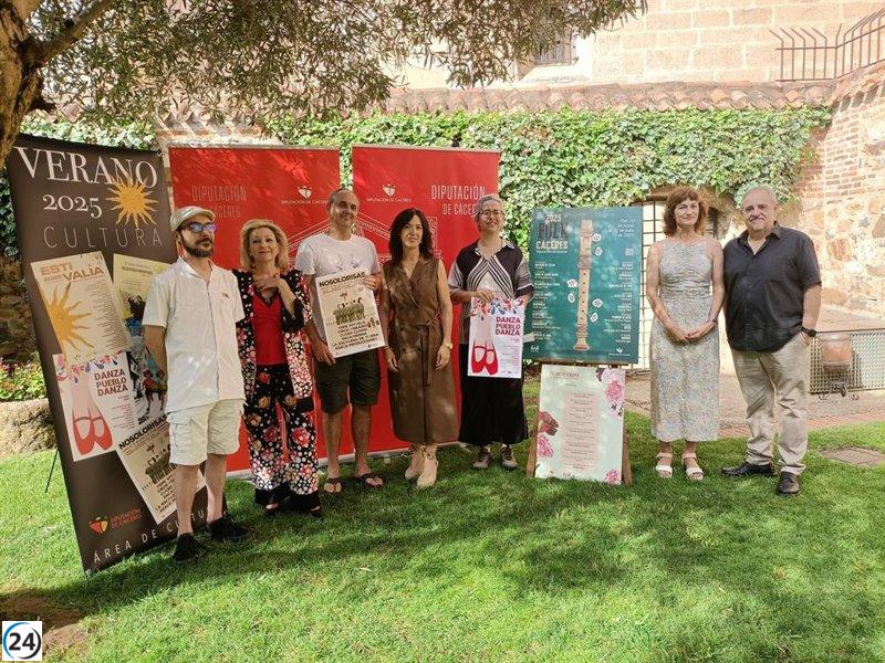 Cáceres ofrece un verano cultural en 96 localidades con música, teatro y cine.