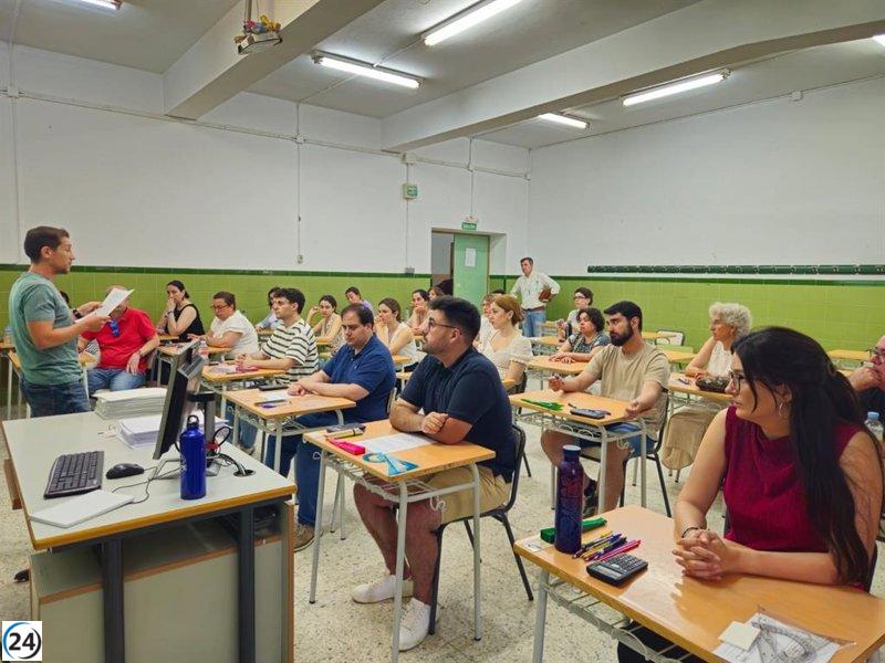 Más de 3,290 maestros compiten en oposiciones de Secundaria y FP en Extremadura.
