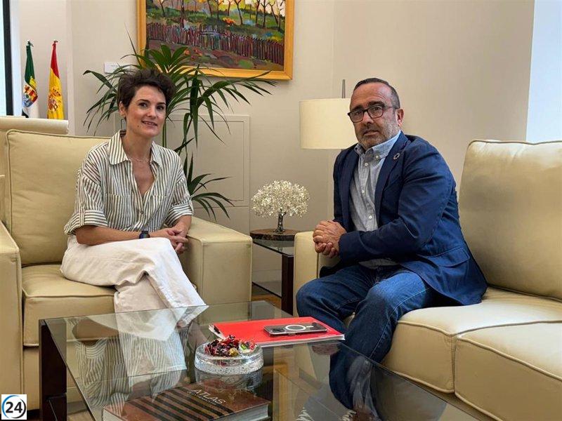 Presidentes de diputaciones de Badajoz y Cáceres reafirman su dedicación al desarrollo rural.