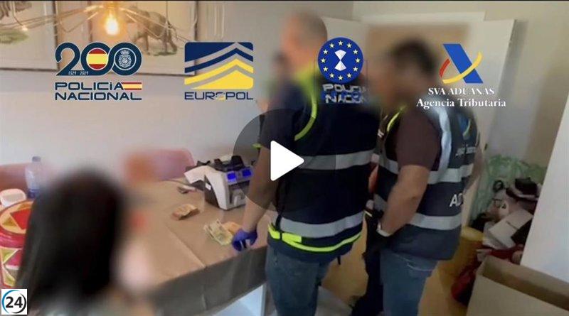 Desmantelan en Badajoz red que estafó 700 millones en Europa con productos de China; hay cuatro arrestados.