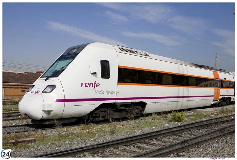 Renfe pone a disposición 485.000 asientos para viajes en Extremadura este verano.