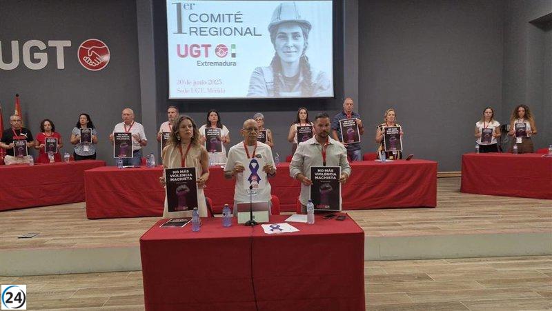 UGT Extremadura elabora un plan sindical frente a los retos socioeconómicos actuales.