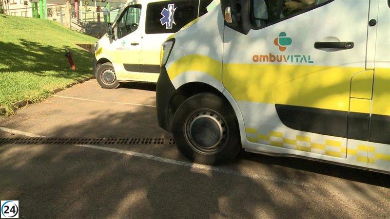 Accidente en Táliga: un herido tras el vuelco de un coche.