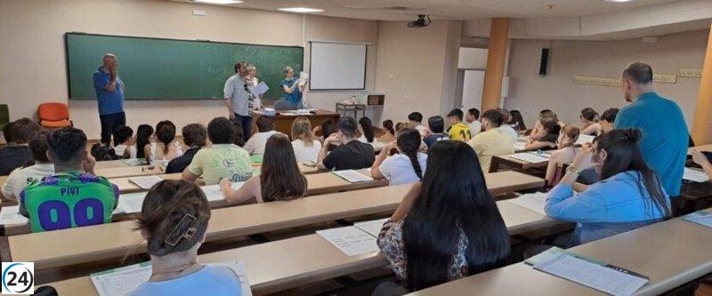 Casi el 80% de los alumnos de la PAU extraordinaria en Extremadura logra el aprobado.