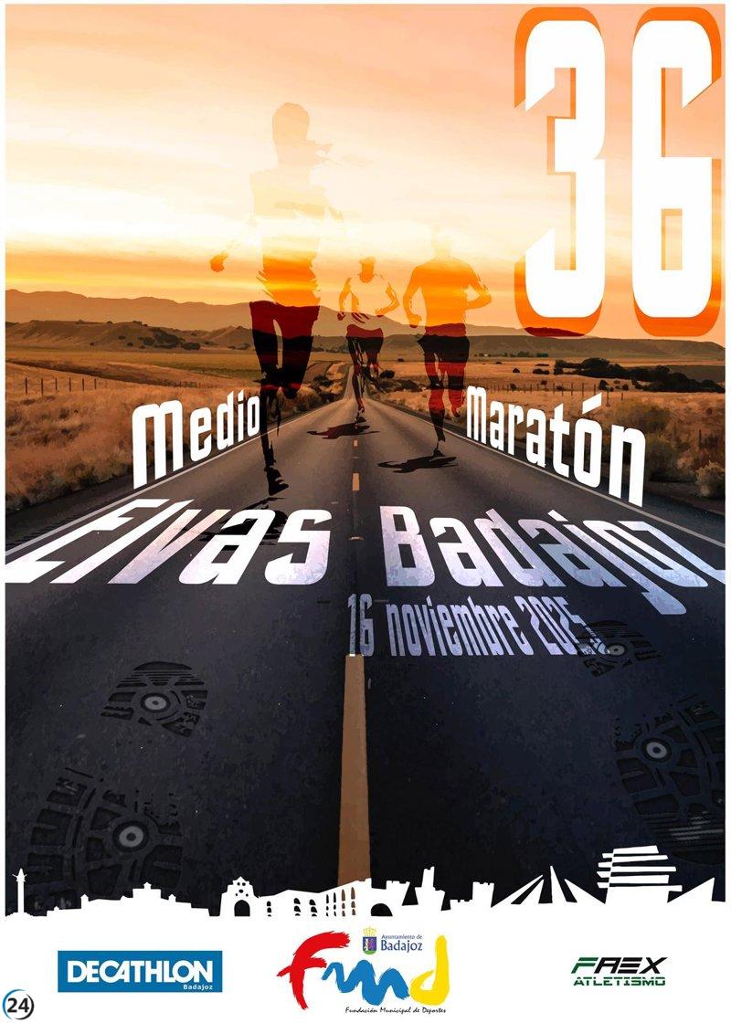 El Medio Maratón Elvas-Badajoz se llevará a cabo el 16 de noviembre, limitando la participación a 2.000 corredores.