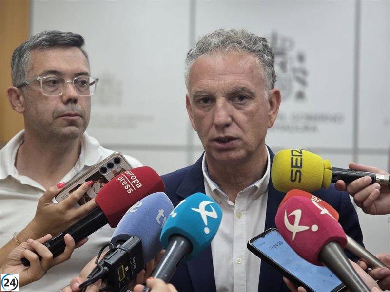 Detenido el presunto responsable de un robo en un banco de Gévora, Badajoz.