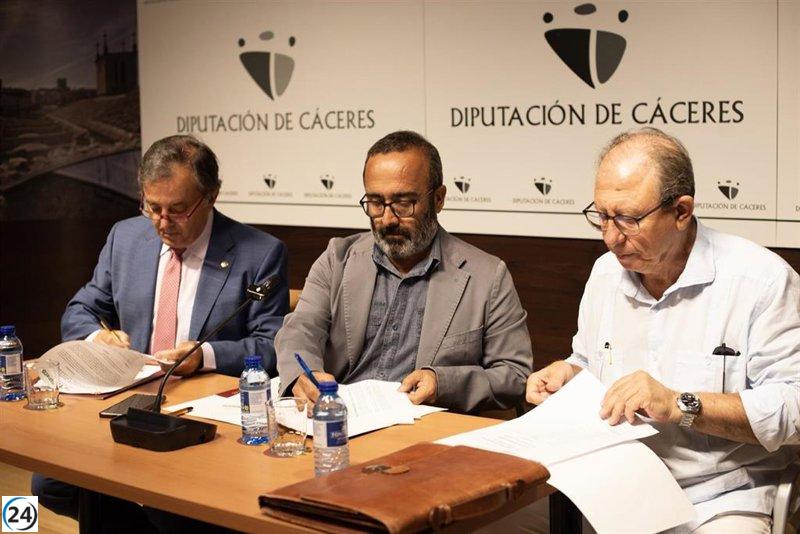 Cáceres lanza programa de salud educativa en colaboración con el Colegio de Médicos.