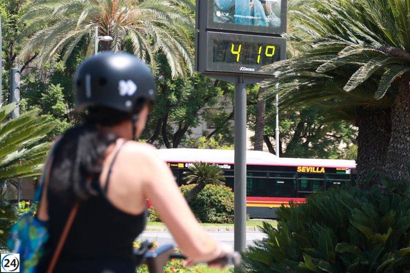 Pronóstico del tiempo en Extremadura para este jueves, 31 de julio de 2025.