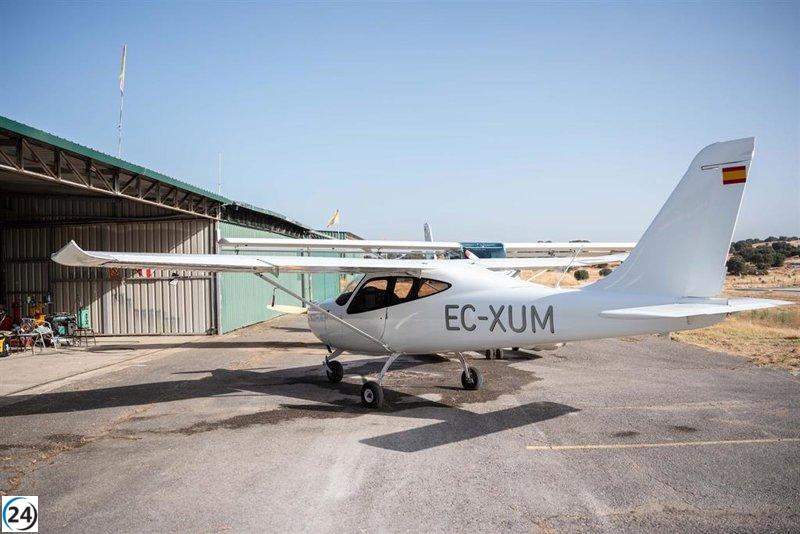 Este viernes, el aeródromo de Mérida recibirá a más de 35 pilotos en la Vuelta Ibérica de Aeronaves Ligeras.