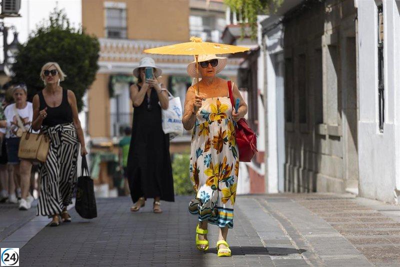 Pronóstico del clima en Extremadura para el sábado 9 de agosto de 2025.