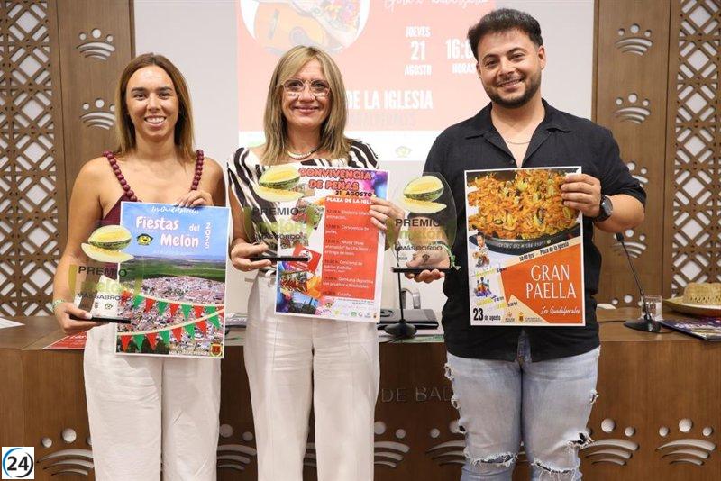 Guadalperales se viste de festividad con un variado programa de actividades gastronómicas, deportivas y musicales en las Fiestas del Melón.