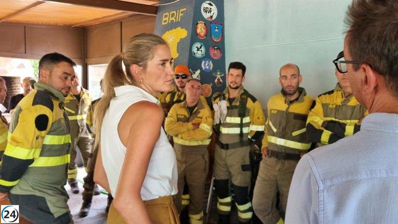 Aagesen enfatiza la necesidad de un enfoque técnico en la lucha contra incendios y reafirma el respaldo del Gobierno tras la crisis.