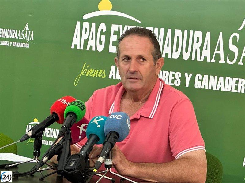 APAG Extremadura Asaja solicita exenciones en la PAC para áreas afectadas por incendios.