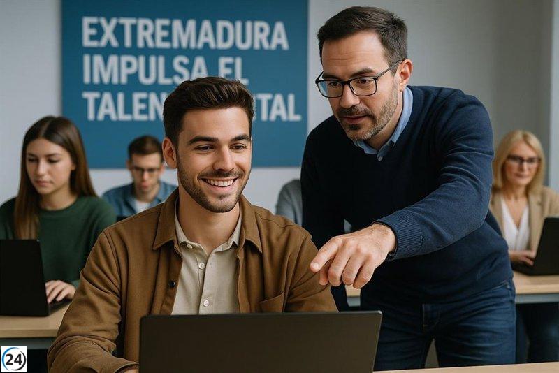 Extremadura lanza innovador programa para potenciar el talento digital en sintonía con la Estrategia Digital Europea.