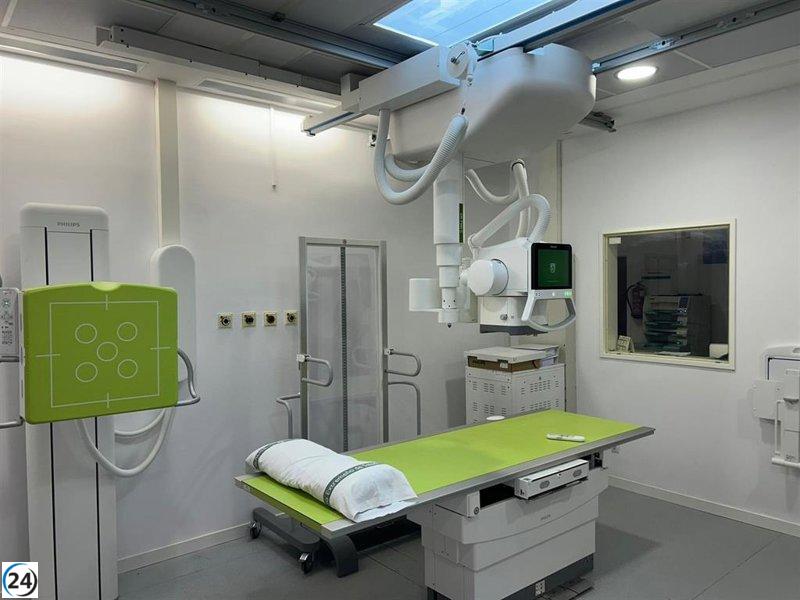 El Hospital Tierra de Barros en Almendralejo amplía sus servicios con una moderna sala de Radiología Digital.