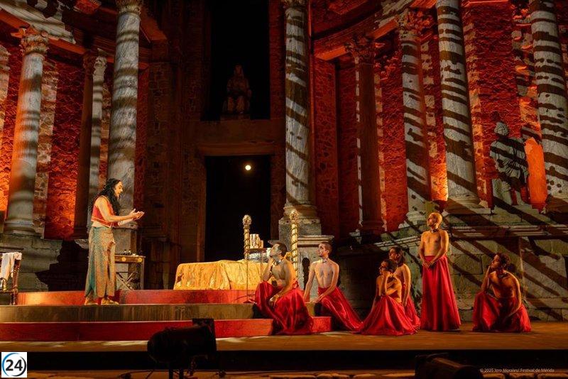 El Festival de Mérida concluye su 71ª edición con 90,000 asistentes y un superávit de 600,000 euros.