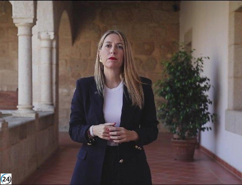 Presidenta de Extremadura expresa condolencias a familias de víctimas del accidente en Lisboa.