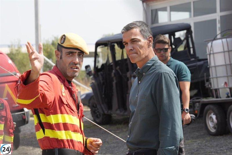 Sánchez elogia la fortaleza y cohesión de Extremadura frente a los desafíos.