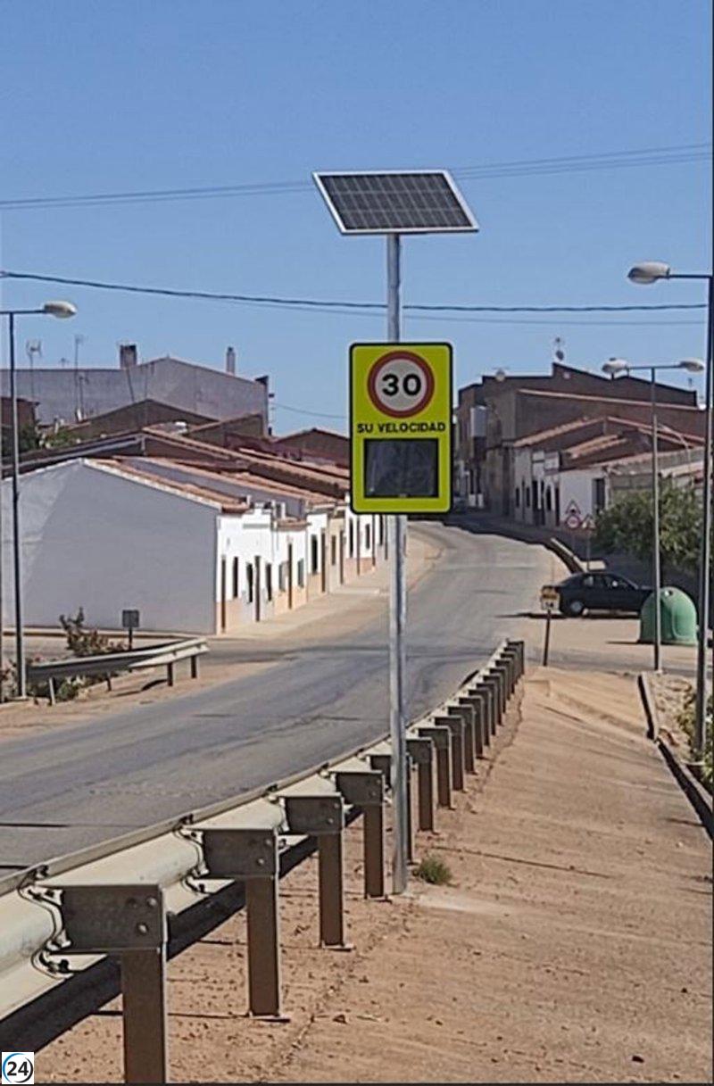 Finaliza la colocación de 172 radares educativos en Badajoz, sin poder multar.