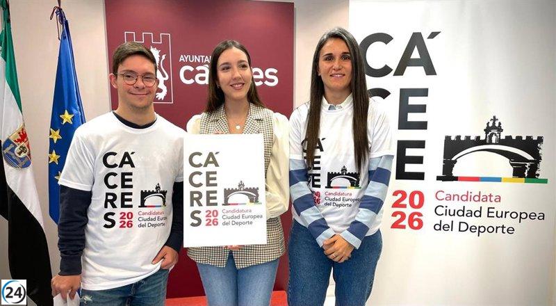 Cáceres se consagra como Ciudad Europea del Deporte 2026.