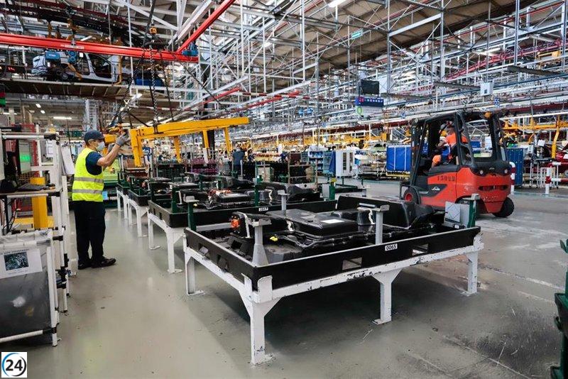 Industria en Extremadura se desploma un 9,4% en julio, mientras el país avanza un 2,3%.