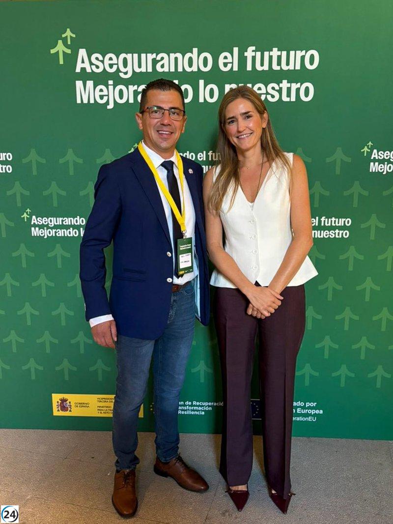 La Diputación de Badajoz recibe reconocimiento del Ministerio de Transición Ecológica por fomentar comunidades energéticas.