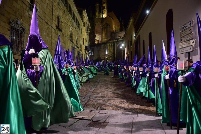 Plasencia celebra Semana Santa como Fiesta de Interés Turístico Nacional.