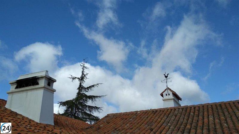 Extremadura: pronóstico del clima para este lunes, 22 de septiembre de 2025.