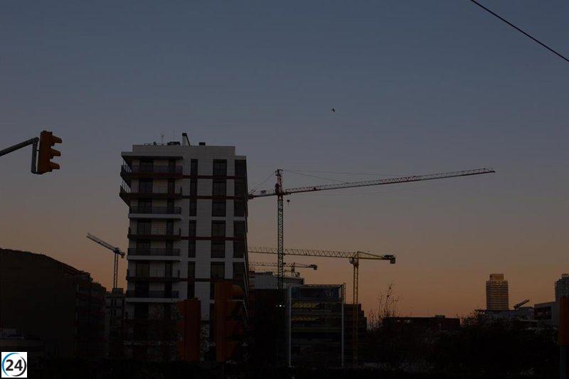 Aumento del 10,7% en la firma de hipotecas en Extremadura en julio respecto al año anterior.