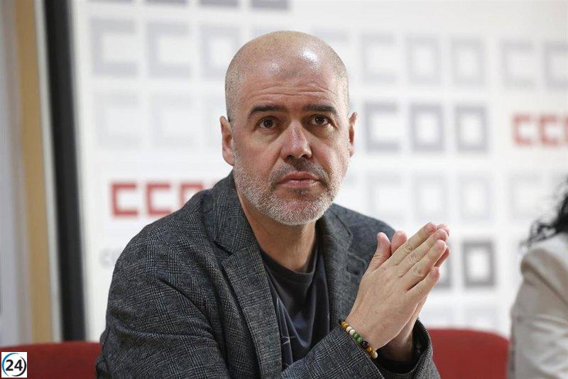 Unai Sordo cierra este martes la Escuela Sindical de CCOO en Jarandilla de la Vera.