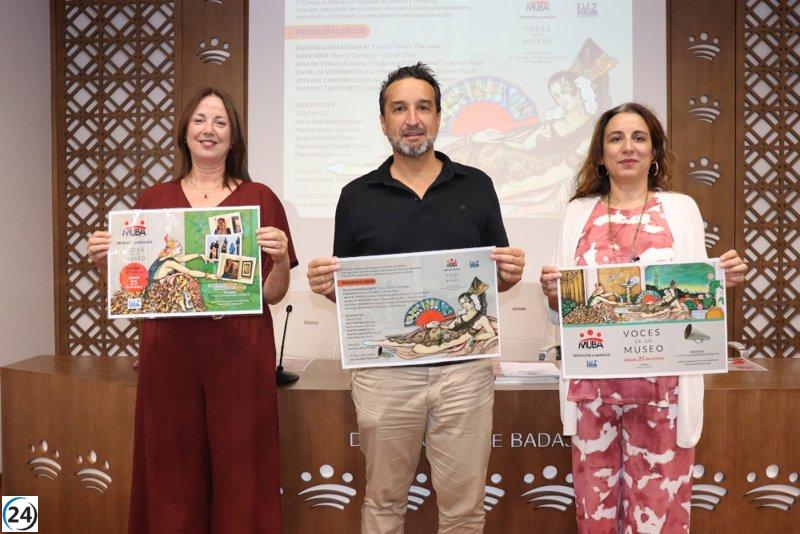 MUBA Badajoz amplía sus visitas lírico-dramáticas a todo el público tras ser exclusivas para estudiantes.