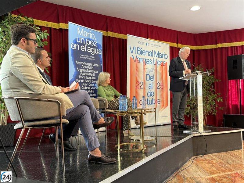 Cáceres acogerá el 22 de octubre a destacados autores en la Bienal de Novela Mario Vargas Llosa.