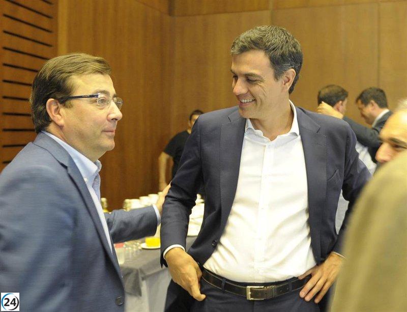 Sánchez destituye a Fernández Vara, exaltándolo como modelo de compromiso y conversación.