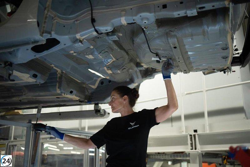 Disminución del 4% en la producción industrial de Extremadura en agosto, mientras que el país registra un leve aumento del 0,4%.