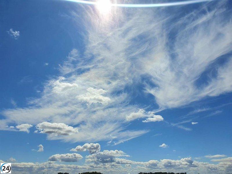 Pronóstico del clima en Extremadura para el jueves, 16 de octubre de 2025.