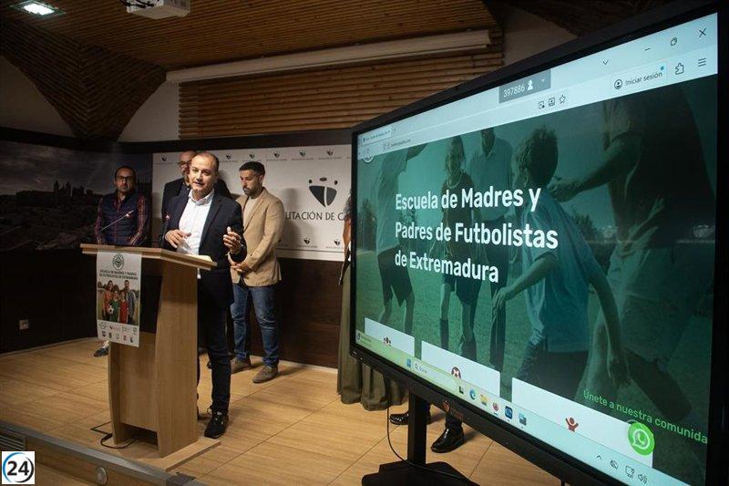 Se funda en Extremadura una Escuela de Padres y Madres de Futbolistas para fomentar valores en el deporte juvenil.
