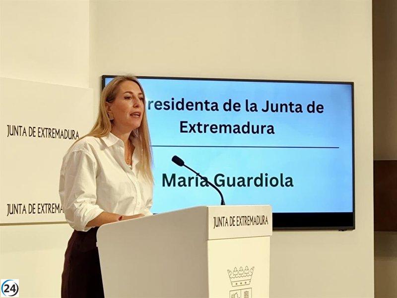 Guardiola fija el 21 de diciembre para las elecciones en Extremadura.