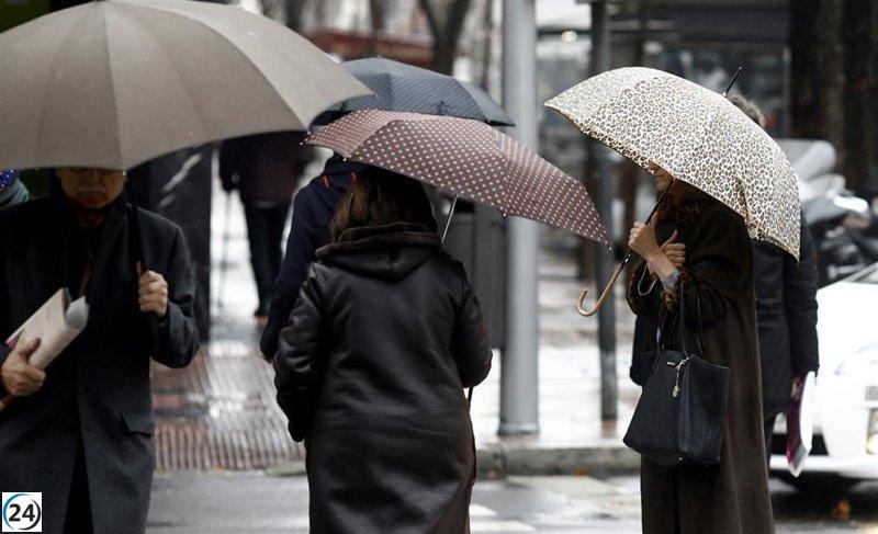 Localidades extremeñas destacan como las más lluviosas de España este sábado.