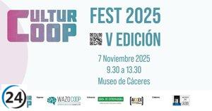 Cáceres acoge este viernes el cierre del proyecto Cultur Coop 2025 de cooperación cultural.